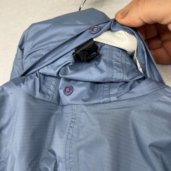 PATAGONIA Rain Jacket Womens XS Refugitive Windbreaker Ripstop Mesh Lined Blue - Picture 8 of 14